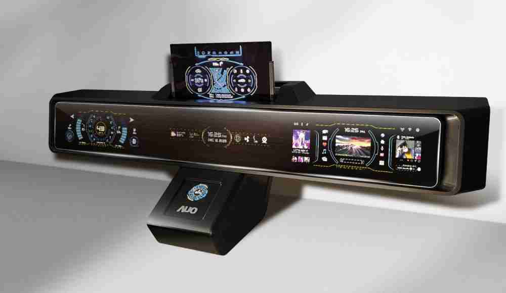 918.COMMicro LED沉浸式车舱显示方案结合 可卷式、、、可伸缩的Micro LED应用并可呈现不同的质感纹路，，展现人性化设计