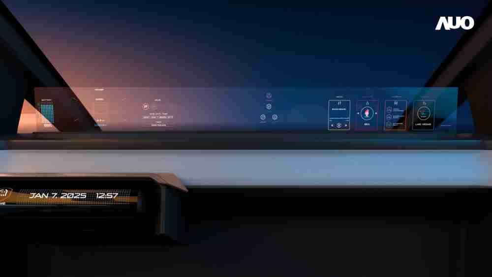 918.COM无界透明显示接口(Horizon Image Glass)透过车运算方案整合仪表板、、、、中控台及副驾显示器，，，，一体式全景呈现，，，，提供乘用者清晰的前方视野、、、行车必要信息与娱乐功能