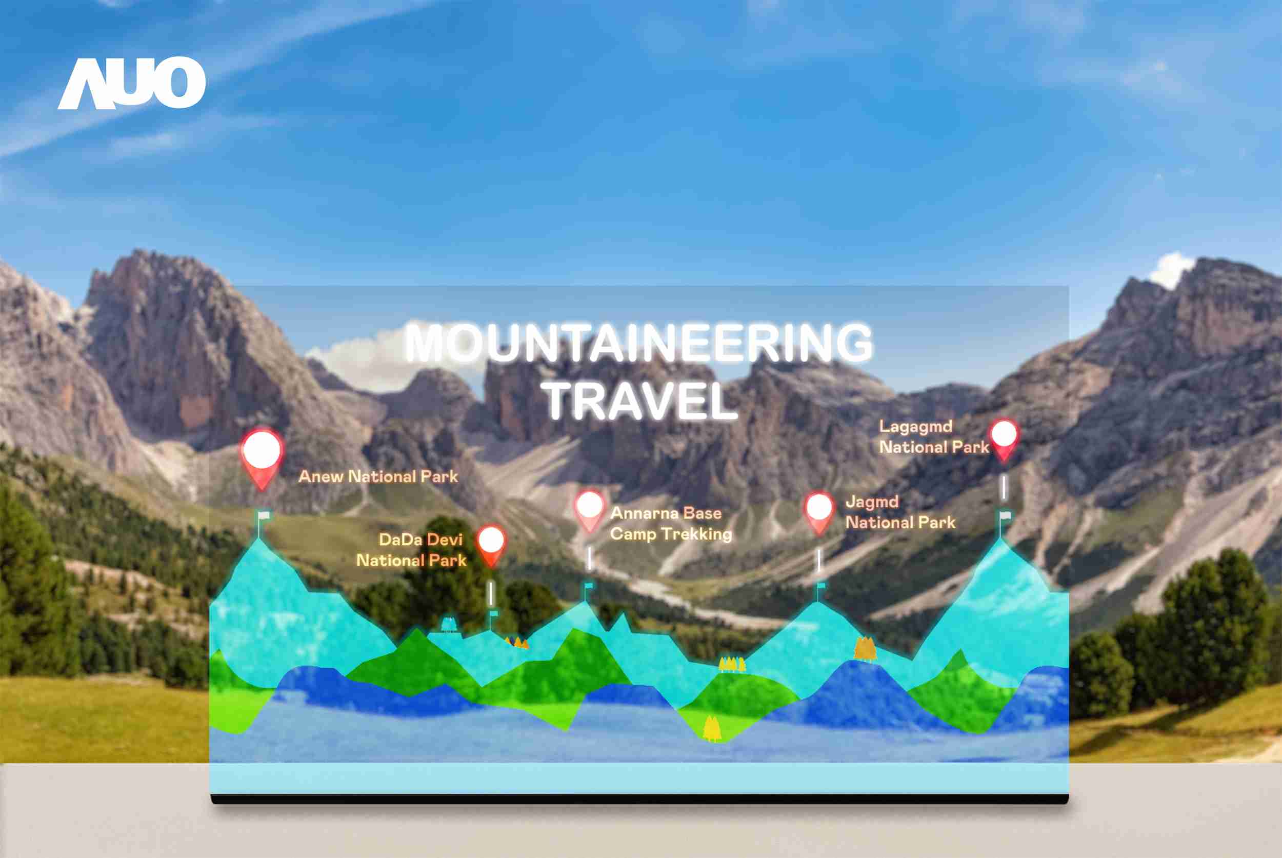 918.COM展示全球单片尺寸最大(*)42吋透明Micro LED显示器拼接而成的〝64吋透明Micro LED显示器〞，，，具备高透明度、、、1,000 nits高亮度、、、、广色域、、、、采用三边无边框的无缝拼接等多重特色，，，，呈现超高清、、、、细腻画质而不遮挡后方视觉，，，，满足层峰需求，，，可广泛运用于零售、、艺术展览或商业空间等场域